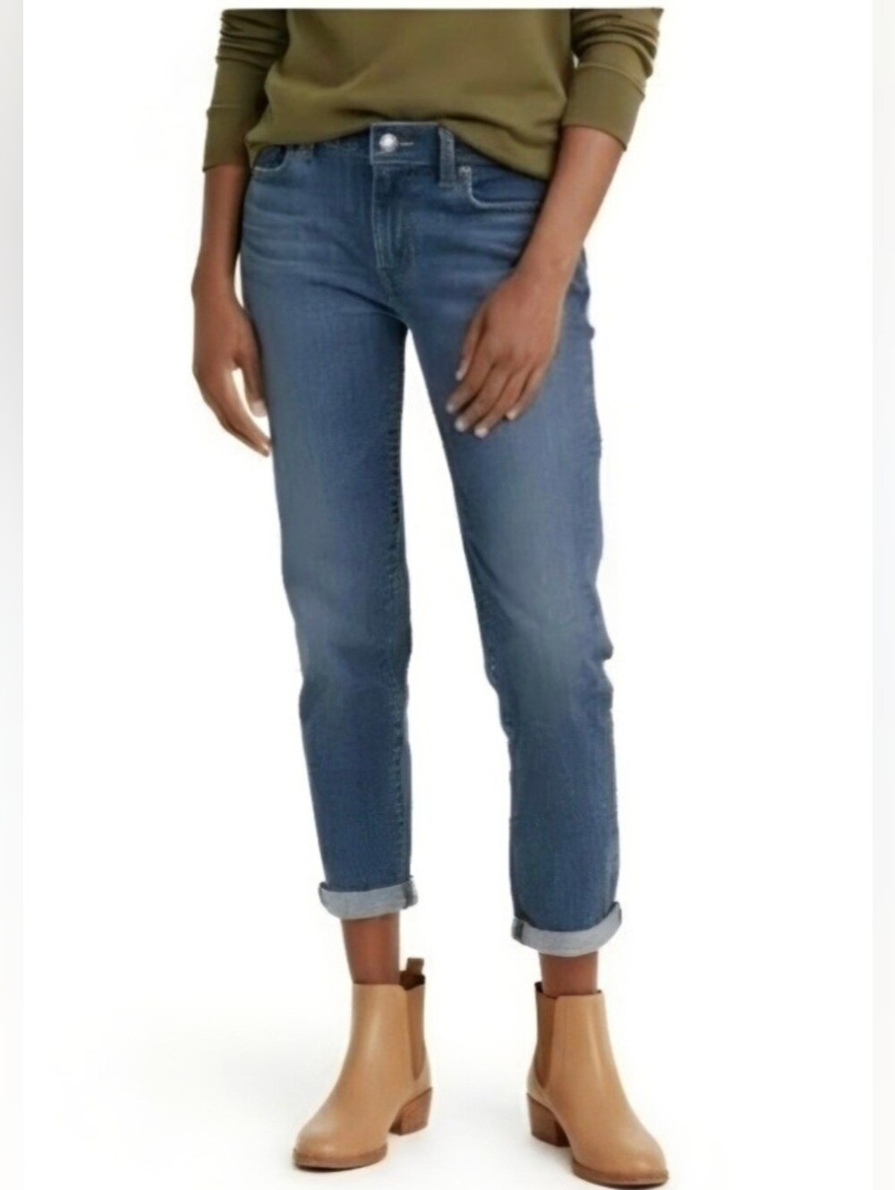Womens Levi's Boyfriend Jeans Size 27 (US 4)M Lapis Gem